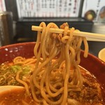 麺厨房 華燕 - 担々麺　太麺