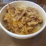 すき家 - 牛丼つゆだく（税込400円）