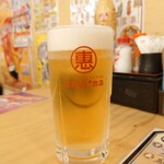 元祖串かつ 恵美須商店 - ビール