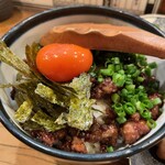 坂上家 - 鴨肉そぼろ丼