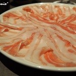京都つゆしゃぶCHIRIRI - ■京都ぽーくの豚バラ肉
