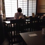 Shunsai Yama - 201310　山　店内（座席より右回り）⇒すぐ左手が出入口