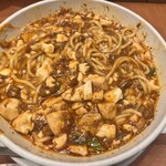 蝋燭屋 - 焼きチーズ麻婆麺倍辛1,500円
      チーズトッピング200円
      痺れ激増し100円