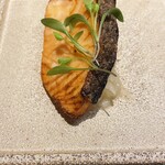 わたべ - サーモンの炭火焼き