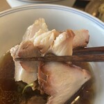 Ramen FeeL - 醬油つけ汁の具材