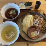 Ramen FeeL - FeeLつけ麺ダブルスープ2,050円＋つけ麺大盛 150円
