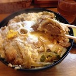 一力庵 - 肉厚なかつです