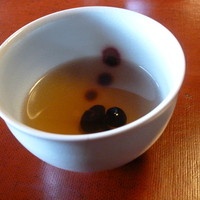 ろあん松田 篠山店 - 黒豆茶