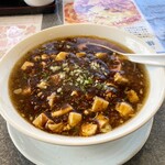 中国料理 逸品餃子 - 麻婆豆腐麺 @750円