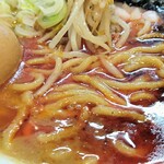 221705999 - 煮干辛味噌ラーメン《チャーシュー→味玉にチェンジ》