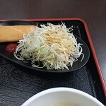 台湾料理 福祥居 - 揚げ物とサラダ