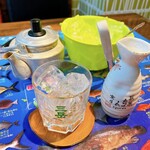 Yakushima De Minshuku Yatteimashita - 屋久の石楠花 一合・水割りセット