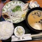 季節料理　根本 - さばネギ焼