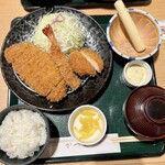 かつ楽 - かつ楽スペシャル定食　1,580円