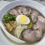 再来軒 - 塩ワンタンチャーシュー麺