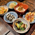 中国料理 堀内 - 前菜小皿の六種盛り