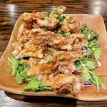 Chuugokuryouri Horiuchi - 揚げ鶏の特製ソース