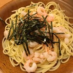 サイゼリヤ - 小エビのタラコソースパスタ　540円