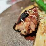 ラ・ロシェル - 与論島ほろほろ鶏の胸肉ロティと塩麹コンフィ