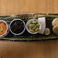 蕎麦おさめ - 前菜5種