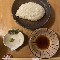 蕎麦おさめ - そばがき