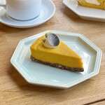 コメコノコ ラボラトリー＆カフェ - かぼちゃのチーズケーキ