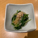 焼鳥 はちまん - 三つ葉のおひたし