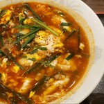 辛麺屋 桝元 - 料理写真:塩辛麺の2辛にしてみました！安定の旨さ！