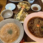 蕎麦とさーもんと・・・ 有庵 - 