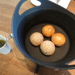 自家製パン　２人分です。