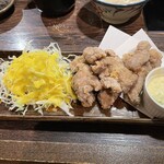 Okinawa Tonkatsu Shokudou Shimabutaya - あぐ～の竜田揚げ