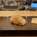 鮨 銀座おのでら 登龍門 - 白エビ