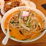 極濃タンメン イチラク - 辛いタンメン麺少なめ