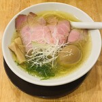 中華そば ココカラサキゑ - 味玉丸鶏塩