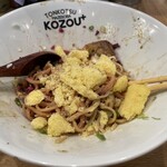 豚骨まぜそば KOZOU+ - 