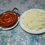 The Kitchen&CAFE - ベジタブルカレー、プレーンライス