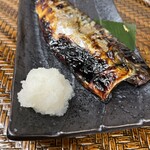 Toro mackerel salt koji set meal