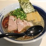 らー麺 山さわ - ＃３０３ ＠カラニボ鶏白湯７５０円