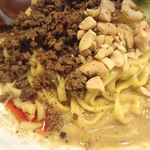 汁なし坦々麺（痺れる）アップ♪