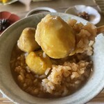 呑龍文庫 ももとせ - 利平栗、優しい甘さでほくほくです！