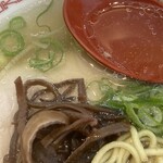 麺食堂 みぎた - スープ透明度素晴らしい！