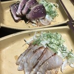 鰹のわら焼きと名古屋めし 十八番舟 - 