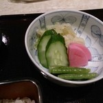 味乃宮川 - おしんこ