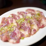 高円寺 焼肉ここち - タンスジ