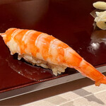 渋谷 天婦羅 ふじもと - 鹿児島県産の車海老