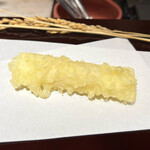 渋谷 天婦羅 ふじもと - ズワイガニとチーズ