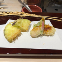 渋谷 天婦羅 ふじもと - 熊本の赤茄子と大間の本鮪