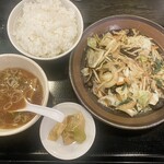 Kourakuen - ディナーセット　野菜炒め