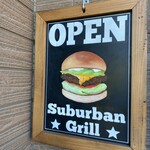 SUBURBAN GRILL - 看板