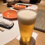 伊在 - ビールが美味しくなる薄いグラスが高ポイント♡